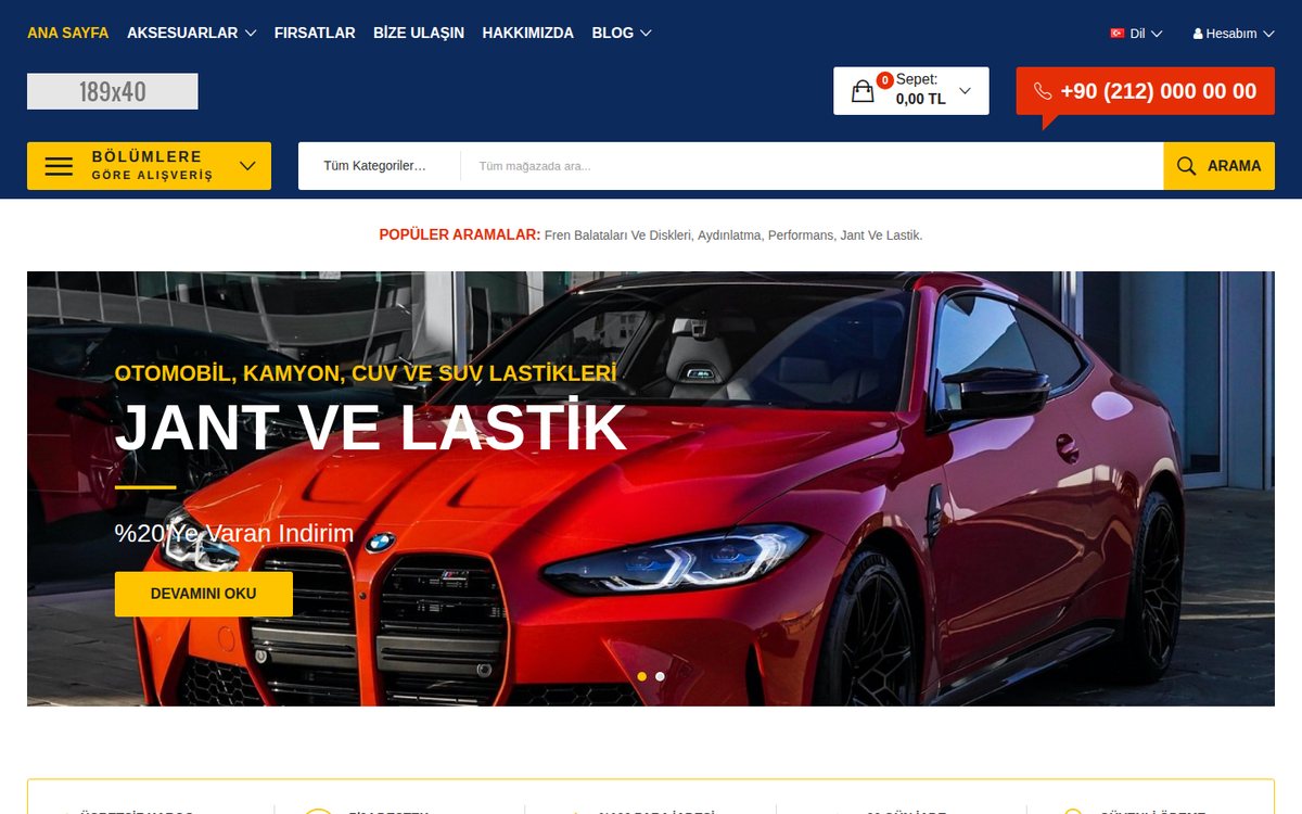 Uren - OpenCart Oto Aksesuar Teması